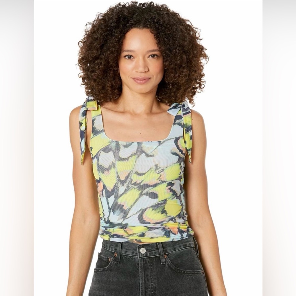 Free People Avenue Tank- Mint Combo